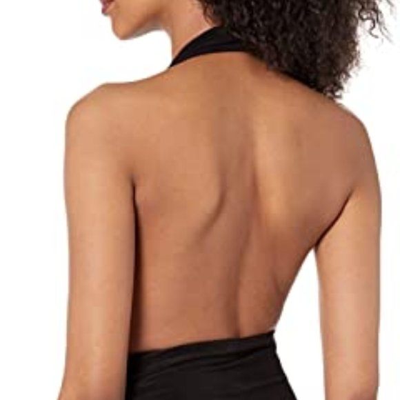 Norma Kamali Women's Halter Side Drape Gown - Picture 2 of 4